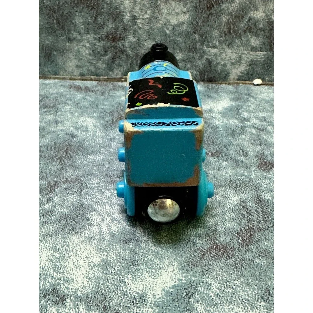 Thomas & Friends  THOMAS BIRTHDAY Blue Number 1 Party Train Wooden Toy